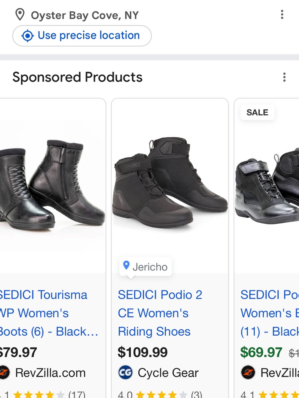 Sedici Womens motorcycle boots - Picture 4 of 4